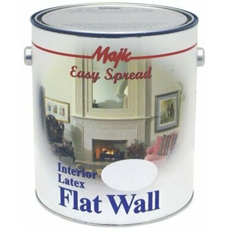 MAJIC PAINTS 8-1000 PAINT GAL WHT FLAT EZ SPREAD INT LATEX 2426136